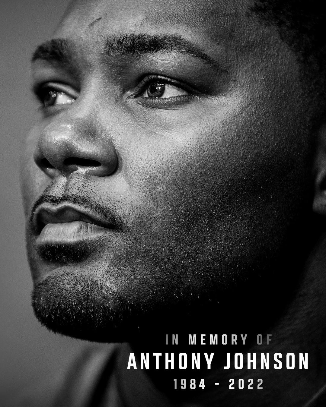 UFC - The UFC family sends its sincerest condolences to the family and friends of Anthony “Rumble” J