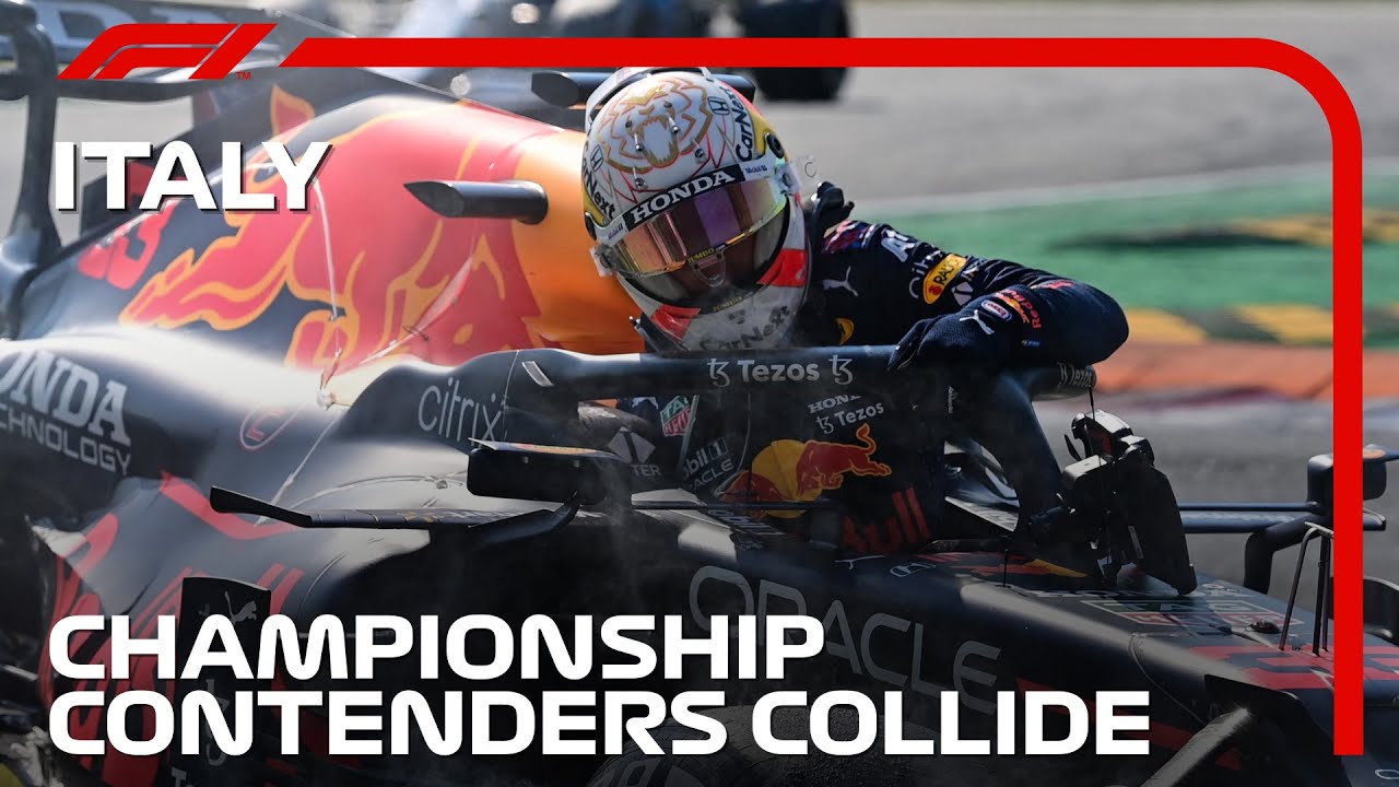 image 0 Verstappen & Hamilton Clash At Turn 2 : 2021 Italian Grand Prix