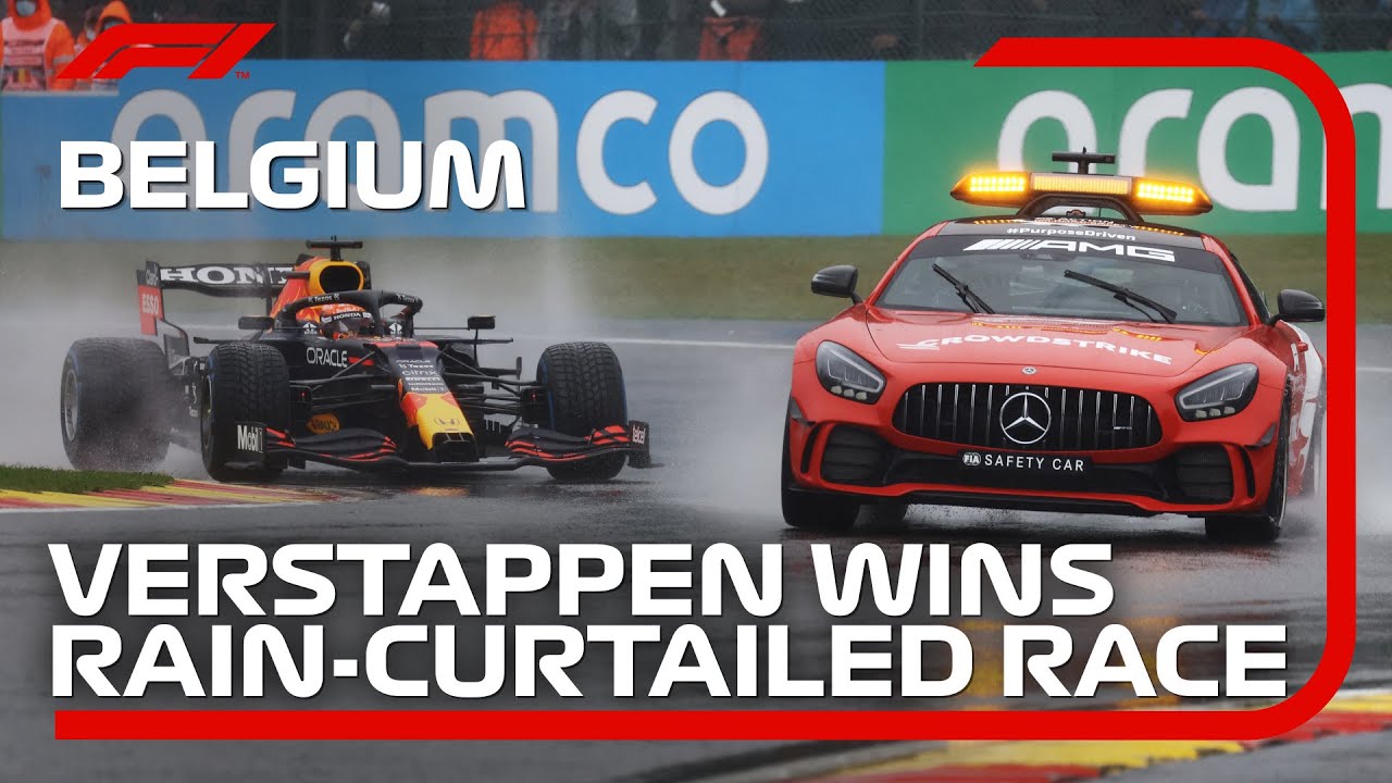 image 0 Verstappen Wins Rain-curtailed Race : 2021 Belgian Grand Prix