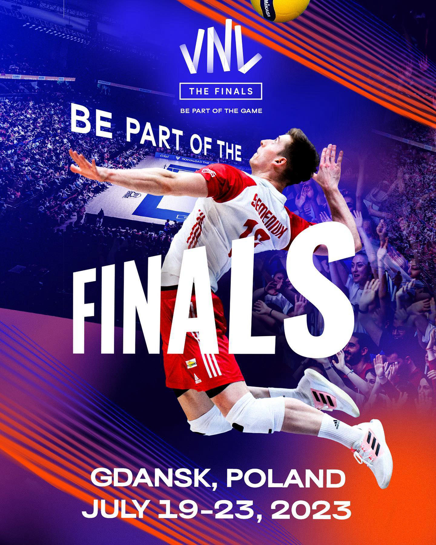 Volleyball World - 2023 Men’s #VNLFinals in the POLAND 🇵🇱