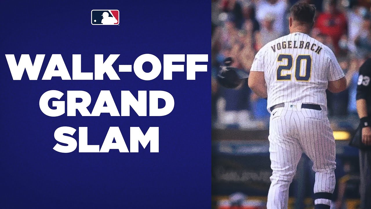 image 0 Walk-off Grand Slam! Daniel Vogelbach Wins It For The Brewers With An Ultimate Grand Slam!